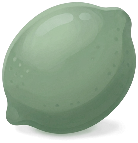 An illustrated lime